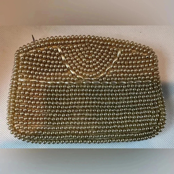 VINTAGE: Art-Deco ladies beaded coin purse. - Picture 12 of 13